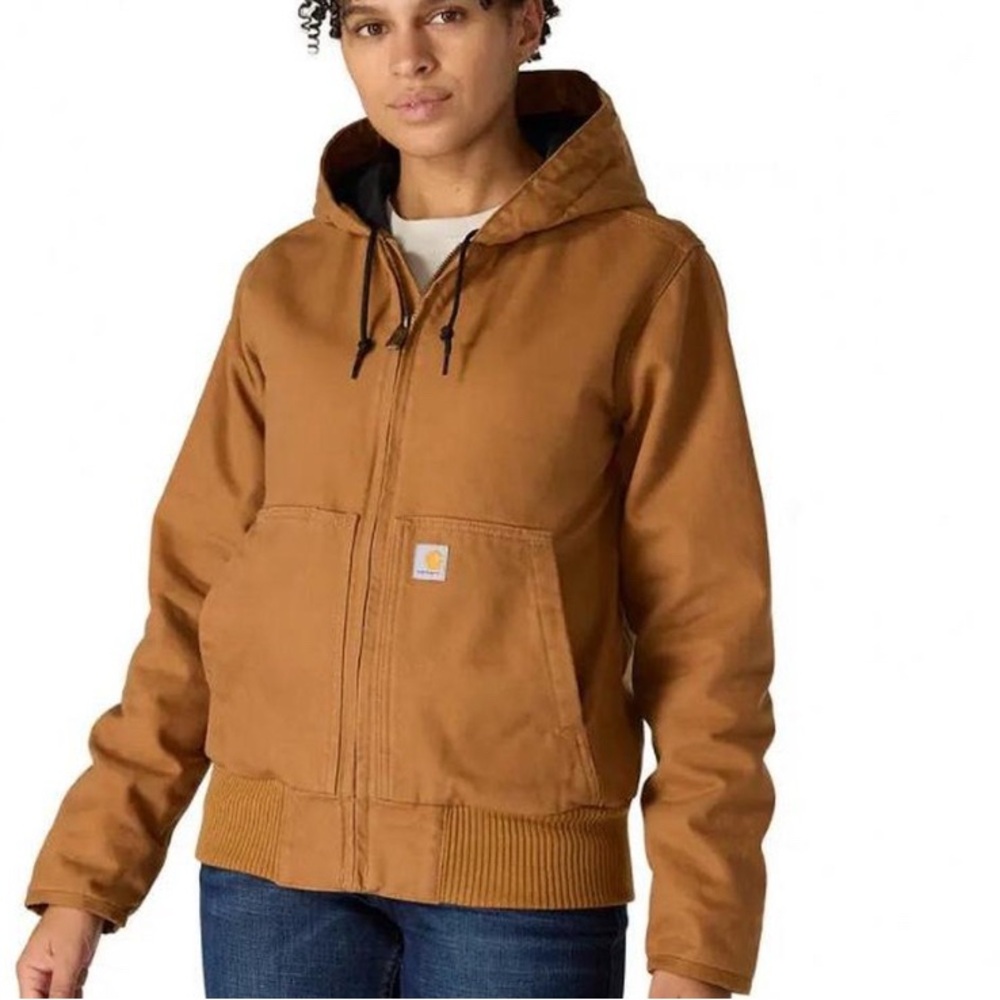 Carhartt Tan Loose Fit Jacket